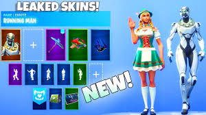 Very soon we will see many of these skins in the combat pass of season 8.the banana turned out. All New Leaked Skins In Game Showcase Fortnite Battle Royale Youtube