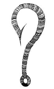 Patterned Fish Hook Question Mark Symbol Black And By Iiixtheory 20 00 Question Mark Symbol This Or That Questions Forearm Tattoos