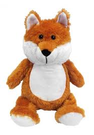 Birth Announcement Stuffed Animal Fox Birth Announcement Stuffed Animal Fox Pet Fox Embroidery Supplies Cubbies