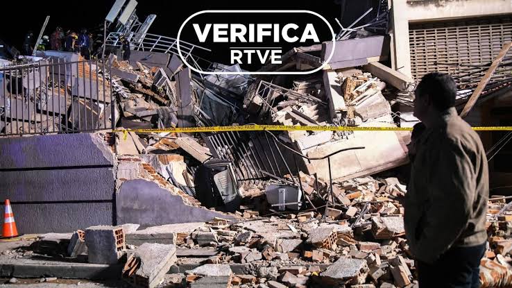 Destrucción estructural tras el violento sismo en Venezuela, do AI tạo