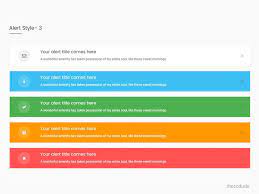 Alert Or Notification Box Design Box Design Design Web Design