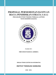 Seperti contoh program bantuan pemerintah bagi wirausaha pemula tahun 2019 oleh kementerian koperasi dan ukm yang menyelenggarakan bantuan berupa hibah untuk 2.500 wirausaha pemula. Cover Proposal Permohonan Bantuan Biaya Pendidikan Strata I