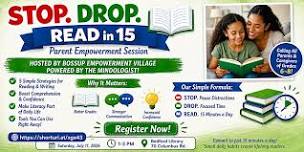STOP.DROP.READ. IN 15. GRADES 6-8 EDITION