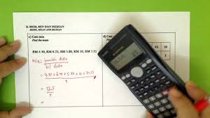Cara kira bmi | apa itu bmi? F3 Bab 4 Statistik Ii Bah B Mod Min Median No 4c D Youtube