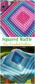 Ultimate Guide To Crochet Waffle Stitch Free Patterns Variations Afgan Tig Desen Krose Tigla Islenmis Kareler