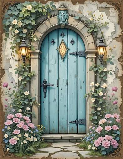 The Secret Garden entrance Door