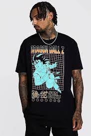 After dragon ball started doing well for itself, dragon ball z came into the picture. Men S Oversized Dragonball Z T Shirt Boohoo Uk