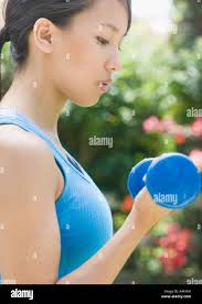 Female power lifter hi-res stock photography and images