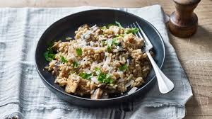 Chicken And Mushroom Risotto Recipe Bbc Food
