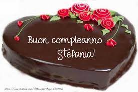 Torta Buon Compleanno Stefania Cartoline Di Compleanno Con Nome Stefania Cartolineconnomi Com