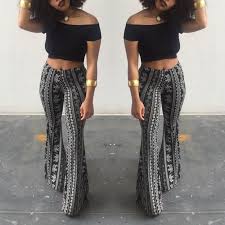 Compare and shop these 60s and 70s men's bell bottom jeans, pants and trousers for the mod, hippie, and disco fashion style. 8 91 Fashion Women Flared Leg Bell Bottom Pants Stretch High Waist Trousers Legging Eba Bell Bottom Pants Outfit Summer Outfits Women Stretch Pants Outfits