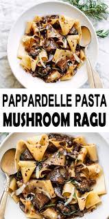 Pappardelle Pasta With Portobello Mushroom Ragu Countsofthenetherworld Com Recipe Mushroom Ragu Recipe Recipes Pasta Recipes