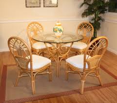 wicker kitchen table and chair sets