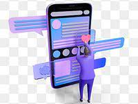 Telefone Movel Como Vilao 3d Elemento 3d Clipart De Telefone Movel Celular Gostar Imagem Png E Psd Para Download Gratuito Geometric Pattern Background Png Phone