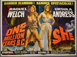Maybe you would like to learn more about one of these? One Million Years B C She Original Vintage Film Poster Original Poster Vintage Film And Movie Posters