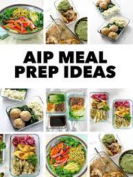 Baked Meatballs Cauliflower Rice And Sauteed Spinach Meal Prep Recipe Autoimmune Paleo Recipes Aip Paleo Recipes Aip Diet Recipes