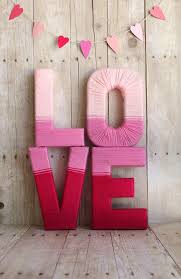 Love Yarn Letters My Sister S Suitcase Packed With Creativity Diy Yarn Crafts Valentine S Day Diy Valentines Diy