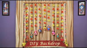 Maybe you would like to learn more about one of these? Durga Puja Decoration Ideas For Home Navratri Decoration Ideas At Home Easy Backdrop Diy Ideas Youtube