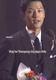 Lineup of Drama Stars Mentioning Partners When Receiving Awards, Song Joong  Ki Twice