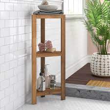 Naturally water resistant, you can use it for display or storage either indoors or outdoors. Bayou Breeze Hieu Freestanding Shower Caddy Reviews Wayfair