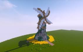 Windmuhle Mc 1 8 X Creation 11671 Minecraft Minecraft Projects Minecraft Architecture