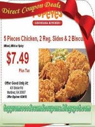 Free Printable Popeyes Chicken Coupons Popeyes Chicken Chicken Free Printable Coupons