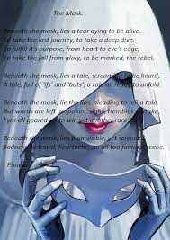 The Mask A Poem Highlighting Our Struggle To Breathe And Behave Normally While Wearing A Mask A Mask That We Sometimes Are Mask Quotes Poems Emotions