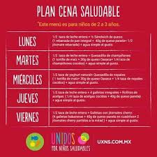 Otra razón importante es que, un niño bien desayunado, puede evitar problemas de obesidad, ya que se sentirá más satisfecho a lo largo del día y evitará el picoteo de alimentos poco saludables. Cena 2 3 Anos Menu Saludable Para Ninos Desayuno Para Ninos Dieta Para Ninos