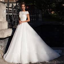 Weiches weißes hochzeitskleid abschlussball kleid spitze. Grosshandel Kappen Hulse Backless Kurze Armel Brautkleid Spitze Oberballkleid Hochzeitskleid Gerichts Zug Spitze Und Tull Braut Kleider Vestidos De Noivas Von Deerway123 110 1 Auf De Dhgate Com Dhgate