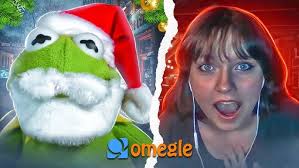 Santa Kermit goes