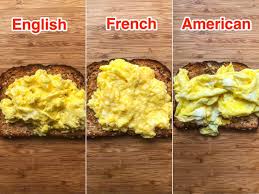They photo by susan bean. How Scrambled Eggs Differ Using English French And American Methods