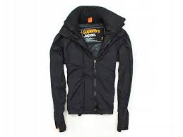 details about p superdry mens jacket windcheater black size s