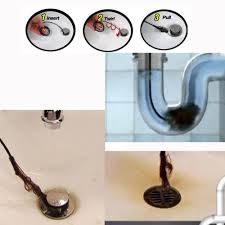 unclog bathroom sink drain hair