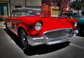Image result for Grenadier Red 1958 Thunderbird