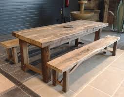 Table Vieux Bois Table Basse Vieux Bois Bca Materiaux Anciens Table Exterieur Bois Table Bois Massif Table Bois