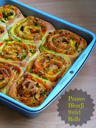He Chops She Cooks Guest Post Paneer Bhurji Swirl Rolls Indian Food Recipes Indian Snack Recipes Indian Appetizers