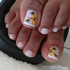 Estilo de vida 11 mar 2021. Pies Unas Decoradas Con Girasoles 2018 Nail Art