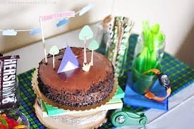 Check spelling or type a new query. Camping Themed Birthday Cake