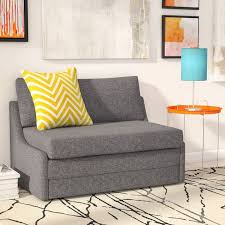 Sabine 43 31 Armless Sofa Bed In 2020 Loveseat Sleeper Arranging Bedroom Furniture Love Seat