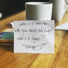 What If I Miss You When You Ve Hardly Been Away What If That Lingers Daily Haiku On Love By Tyler Knott Gregs Place Card Holders Tyler Knott Gregson Cards