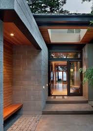 Ver El Detalle De La Banca En Un Nicho A La Entrada Architecture House House Exterior Modern Exterior