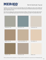 New Colors Available Mer Ko Texas Title Color Chart