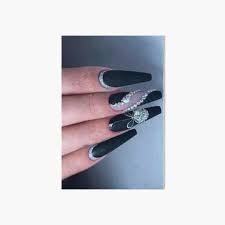 Print letters are easier to read and don't need special techniques all the teachers across all the subjects wrote text only in cursive with chalk on the blackboard at all times. Black Nails Art Board Prints Redbubble