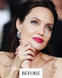 The actress was spotted on the set of her new movie 'come away' wearing a blonde wig, and she looked remarkably different from her normal self! Angelina Jolie Is Blonde Again Angelina Jolie Blonde Hair For Come Away Movie