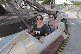 To me, theme parks represent the physical. Astro Orbiter Magic Kingdom Tomorrowland