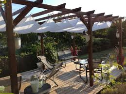 Fait Avec Un Car Port De Bricorama Et Des Produits Ikea Pour Le Voile D Ombrage Produits Ikea Voile Ombrage Ikea