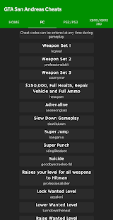 We would like to show you a description here but the site won't allow us. Gta San Andreas Pc All Cheats Codes