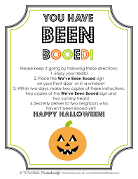 Halloween Free Printable Boo Sign Instructions The Tomkat Studio Halloween Traditions Halloween Boo Halloween Printables Free
