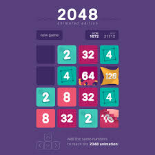 2048 Animated Edition 2048 Game Games Design Puzzle
