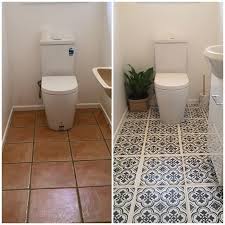 Santa Ana Tile Stencil Patterned Floor Tiles Faux Tiles Tile Stencil